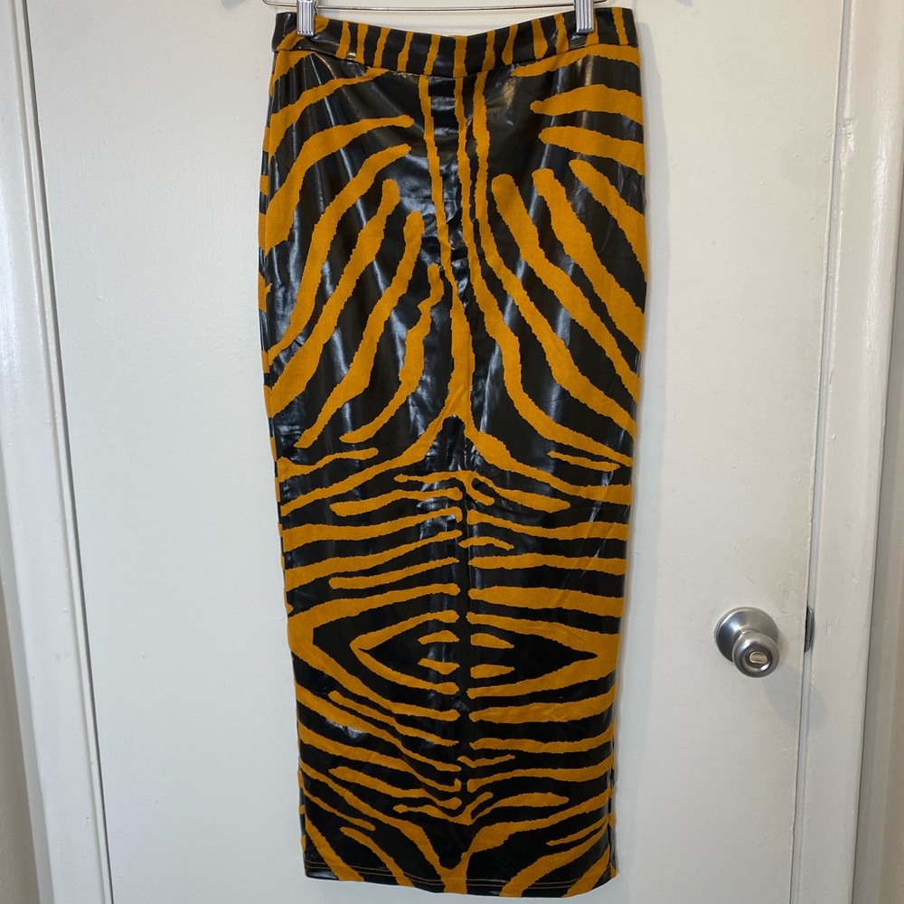 Fashion Nova Striped Posh Maxi Skirt